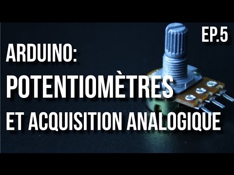 U=RI | Arduino Ep.5 – Potentiomètres et acquisition analogique
