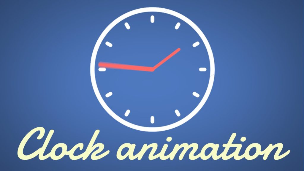 Simple Clock Animation | Easy After Effects Tutorial