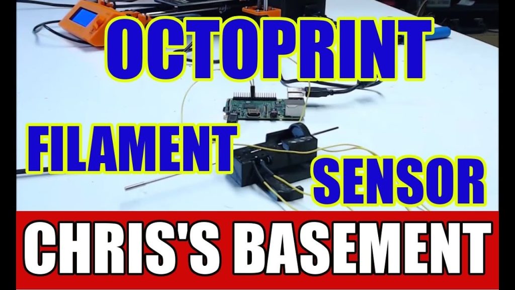 Octoprint filament run out sensor install – Chris’s Basement