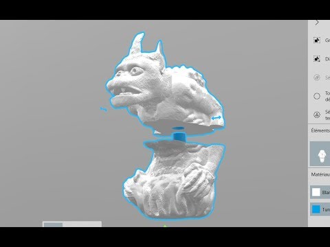 3D Builder – découper un fichier STL avec emboîtements