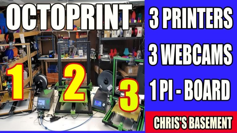 Depreciated – 3 Printers, 3 Cams, 1 Raspberry Pi – Chris’s Basement – Happy Pi Day!