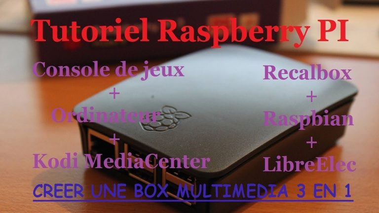 Créer une box TV 3 en 1 Kodi / Console de jeu / Ordinateur pour 50€ avec un Raspberry Pi et Noobs