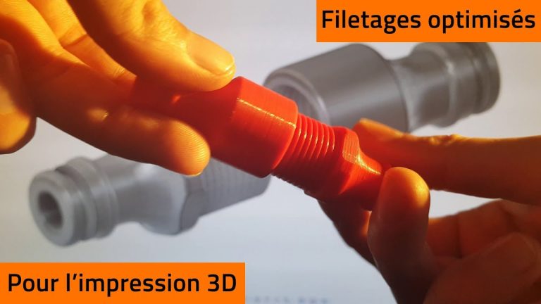 Créer des filetages pour l’impression 3D – Fusion 360