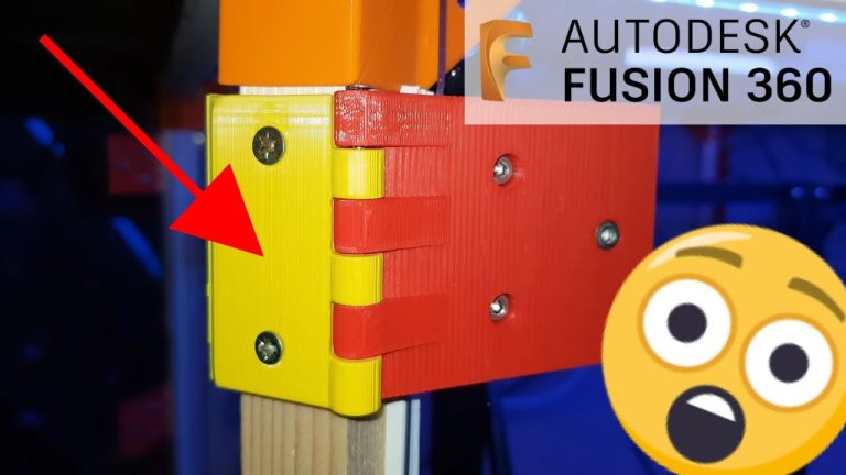 Comment faire des charnières imprimées en 3D avec Fusion 360 ? 🤔