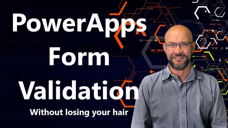 Power Apps Form Validation 👍 (Tutorial)