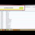 Recherche multi-critères