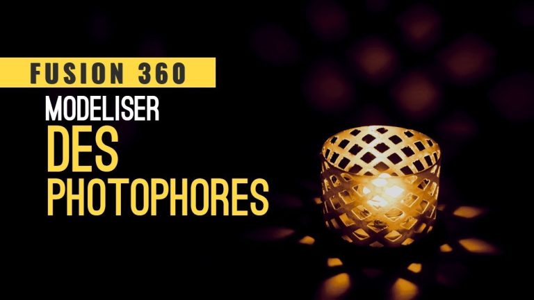 Fusion 360 – Création de photophores