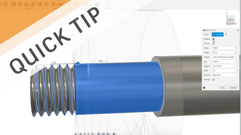 QUICK TIP: Partial Thread Hardware