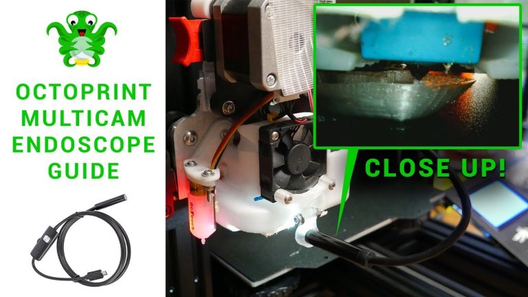 Octoprint multicam endoscope guide – Macro nozzle vision