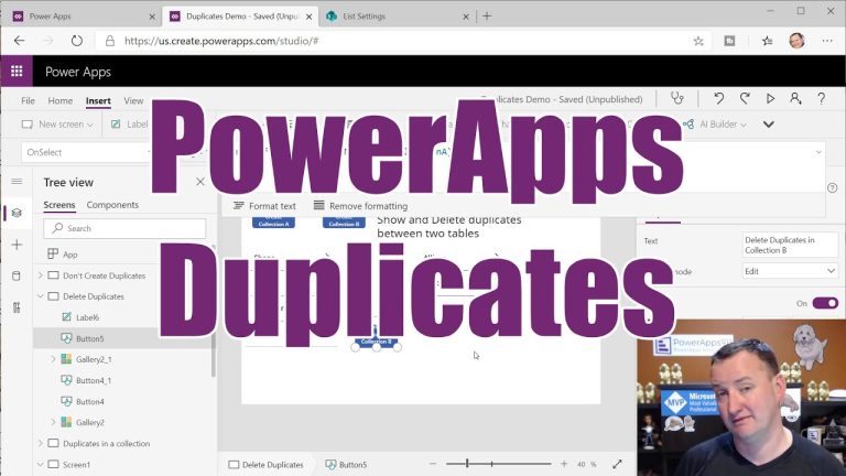 PowerApps Duplicates – Avoid, highlight, and even delete
