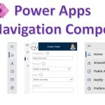 PowerApps Left Navigation Component