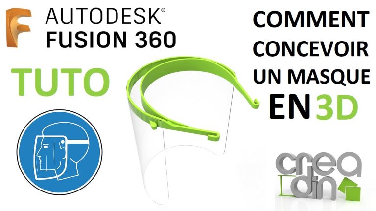 [CORONAVIRUS] – Comment concevoir un masque en 3D