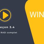 Tutoriel WINDEV : Leçon 3.4. RAD complet