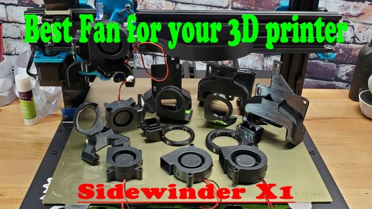 What is the BEST fan for your Sidewinder X1 3d printer?