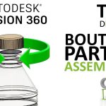 [TUTO DEBUTANT] – Dessiner une bouteille partie 2 – Assemblage sur Fusion 360