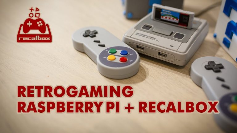 Retrogaming ! Jouez aux vieux jeux avec Recalbox + Raspberry Pi!
