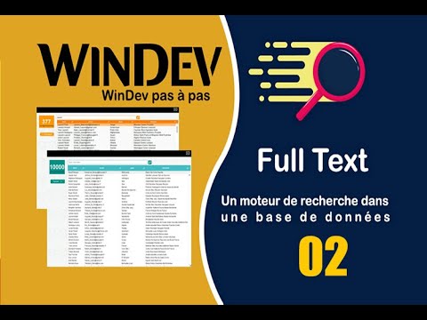 Moteur de recherche pour base de données 02