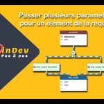 Passer plusieurs paramètres pour un élément de la requête