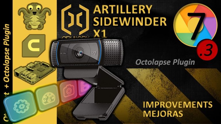 (7.3) Octolapse Octoprint Plugin Artillery Sidewinder X1 Improvements – Mejoras