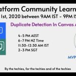 Duplicate Detection In Canvas Apps- Power Platform Community Learning Day (1st May 2020)