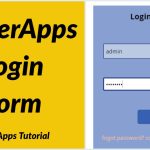 How to Create PowerApps Login Form