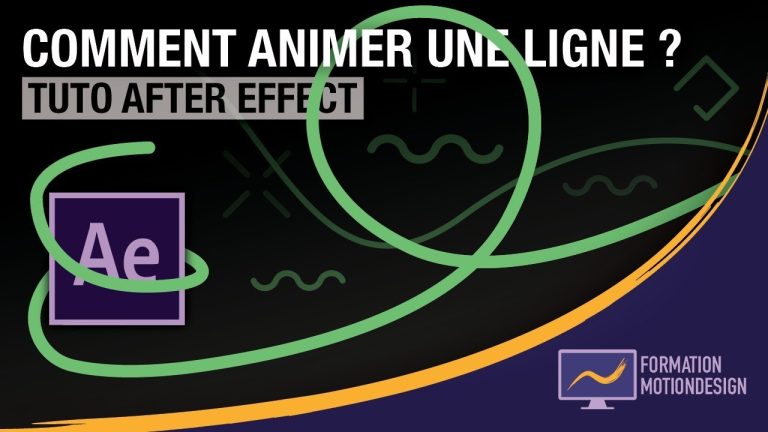 Comment faire apparaitre une ligne sur After Effect ? – Tuto ligne After Effect