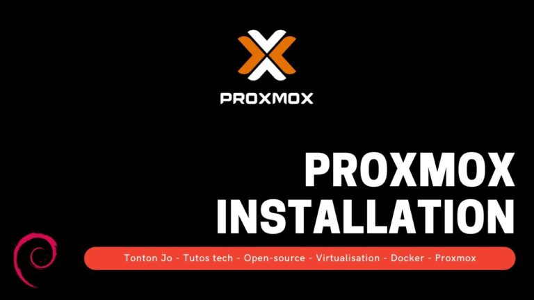 Proxmox VE – Installation, configuration, création stockage et VM – (CE*)