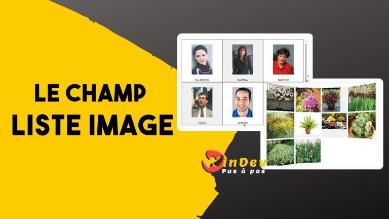 Le champ Liste image