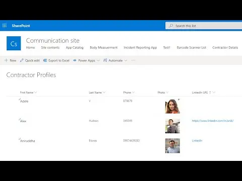 How to do in Power Apps – 1: Update Picture or Hyperlink Column in SharePoint from PowerApps
