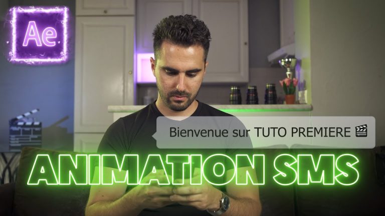 Créer un EFFET d’ANIMATION SMS sur AFTER EFFECTS (conversation SMS)