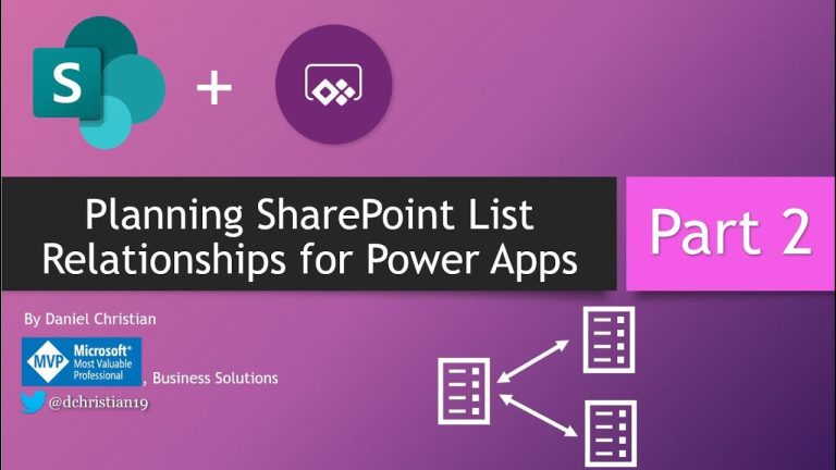 Power Apps: Planning SharePoint Lists Relationships – Part 2