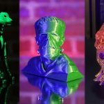8 3D Printing TimeLapses Halloween Compilation OctoLapse Prusa Ender 3