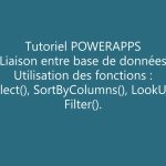 PowerApps – Récupérer une ou plusieurs informations d’une liste Sharepoint