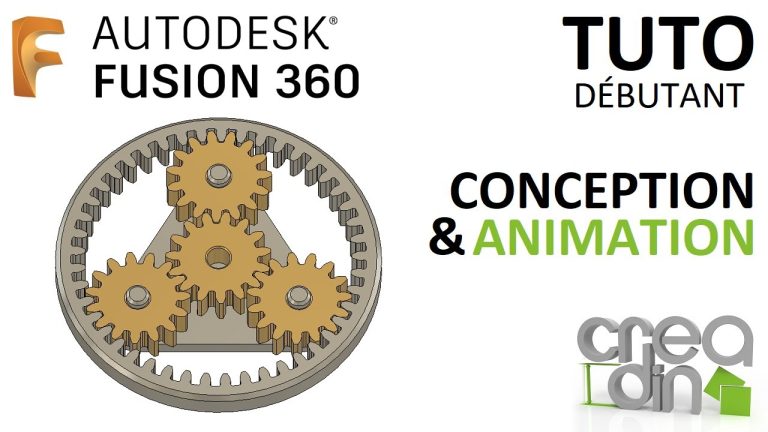 [TUTO DEBUTANT] – Conception et animation sur FUSION 360