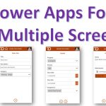 Multiple Screen Form Control in Power Apps