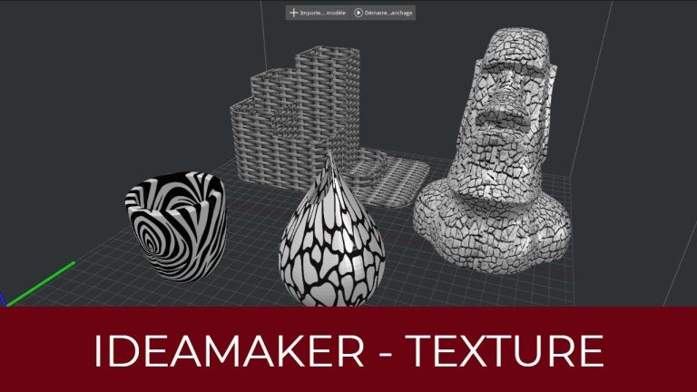 Ideamaker 04 – texture d’objets