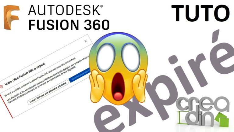 Ma licence FUSION 360 a expiré… que faire ?