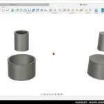 Fusion 360 – Loft (Lissage) entre deux tubes creux ne fonctionne pas ? … Solution ici – [Débutant]