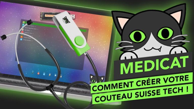 Medicat 21.03 : Créer votre clé USB de dépannage informatique Ultime !