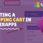Shopping Cart in PowerApps