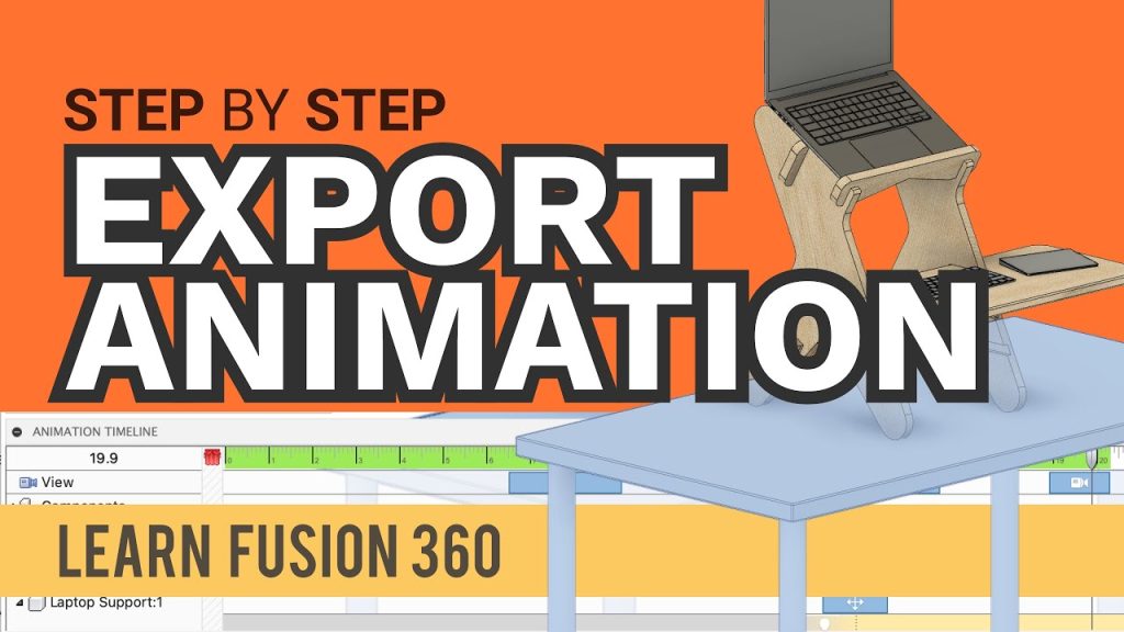 How to Export Animation Files in Fusion 360