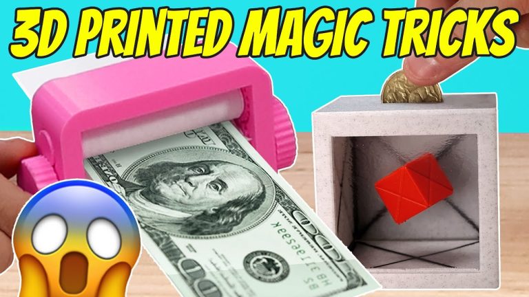 Jaw-Dropping Magic Tricks 3D Printed