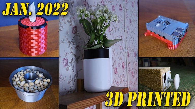 Useful 3D Prints January 2022