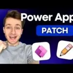 Fonction Patch dans Power Apps – Créer et mettre à jour des données