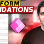 Custom Validations in Power Apps Modern Forms | Tutorial