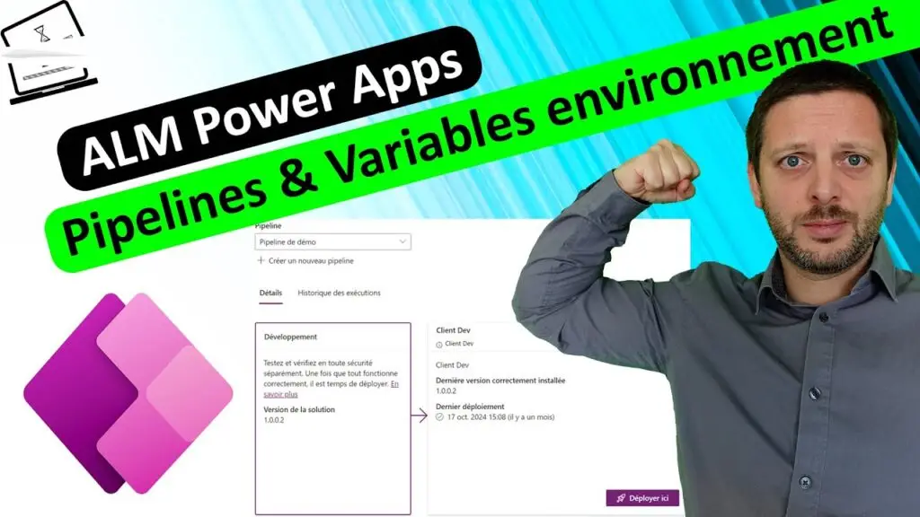 Pipelines et variables d’environnement Power Apps