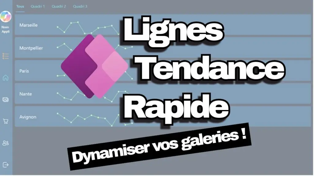 Tutoriel Power Apps : Créer rapidement des tendances visuelles