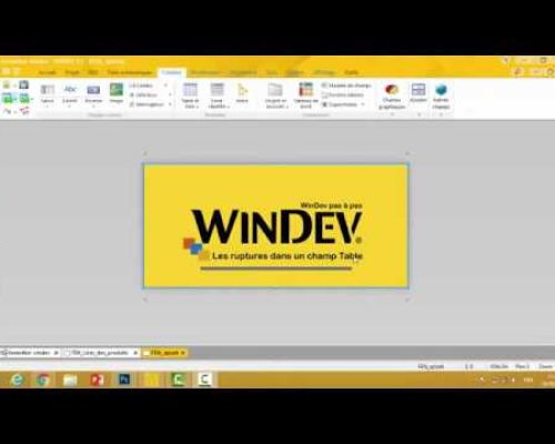 Les ruptures dans un champ Table