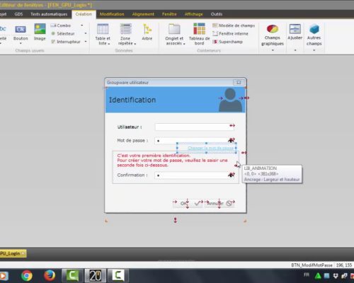 Personnaliser le Groupware utilisateur