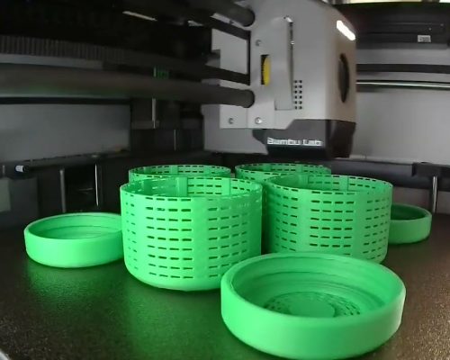 Timelapse-Bambu Lab X1 Carbon – Pro AMS Drybox System – V8 – Spool Canisters